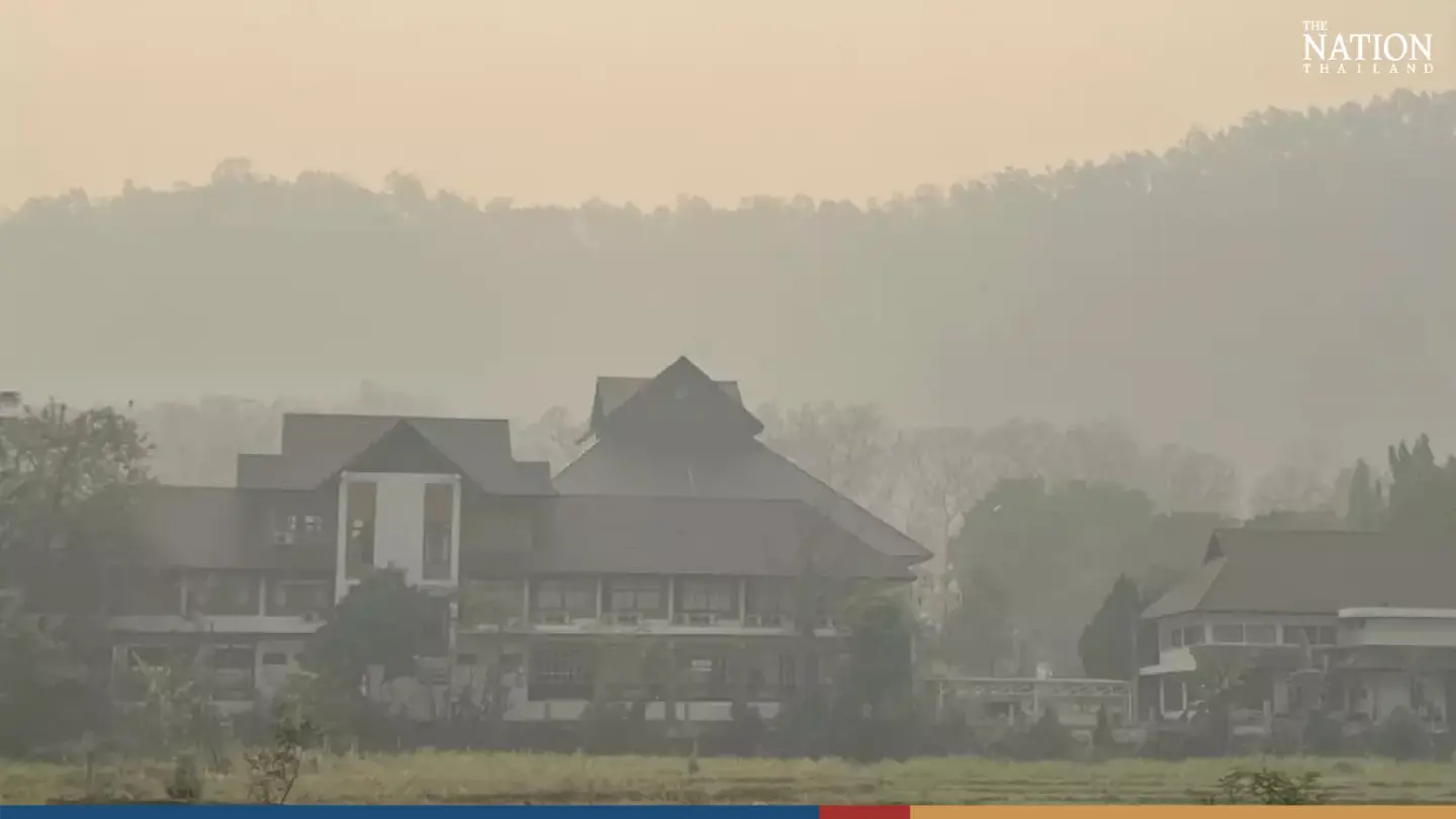 Visibility improves slightly in Mae Hong Son but fumes from fires linger