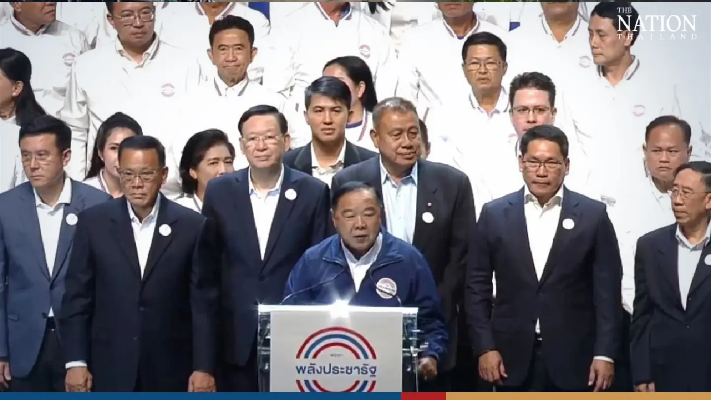 Palang Pracharath unveils MP candidates and 8 economic policies for election
