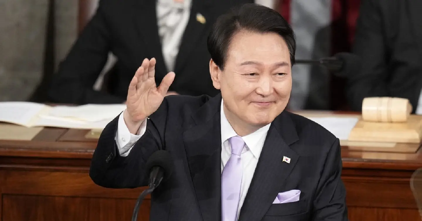 South Korea's Yoon warns Congress of growing threat from North Korea South Korea's Yoon warns Congress of growing threat from North Korea