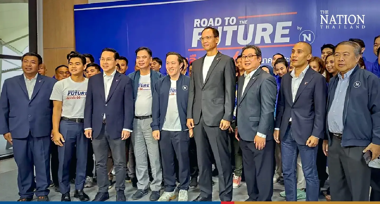 Korn and Chart Pattana Kla Bangkok candidates visit Nation Group, CEO Shine Korn and Chart Pattana Kla Bangkok candidates visit Nation Group, CEO Shine