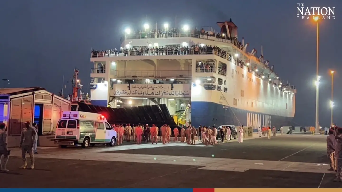 Another 79 Thais reach Jeddah after evacuation from Sudan by Saudi Arabia