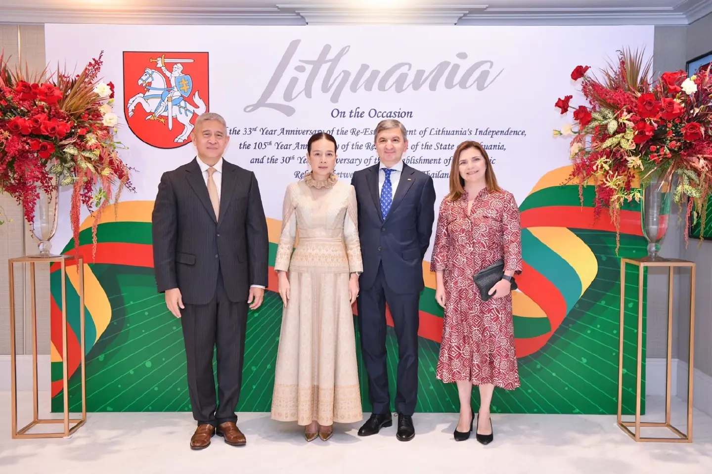 Thailand celebrates 30th anniversary of diplomatic relations with Lithuania