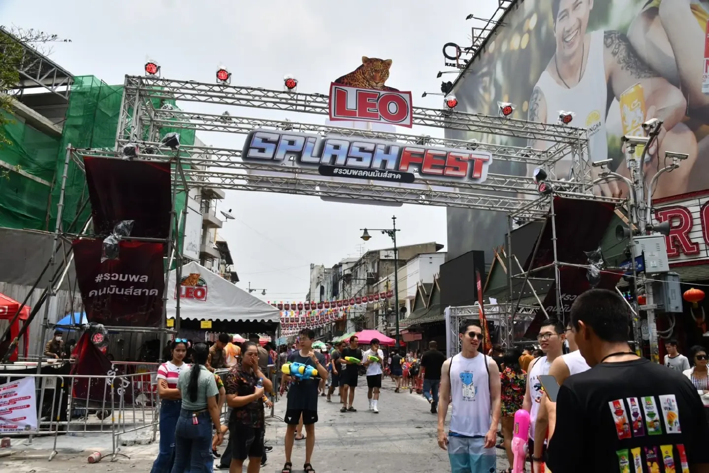 Bangkok's Khao San Road all set for weekend of Songkran revelry
