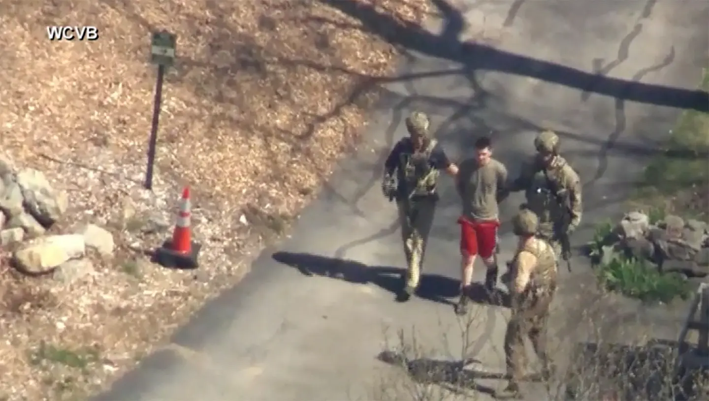 Neighbours stunned by arrest of a 21-year-old suspect of US defence information leak Neighbours stunned by arrest of a 21-year-old suspect of US defence information leak