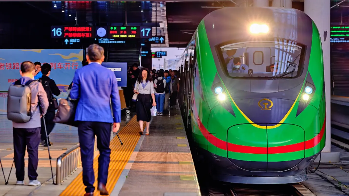China-Laos Railway starts cross-border passenger services