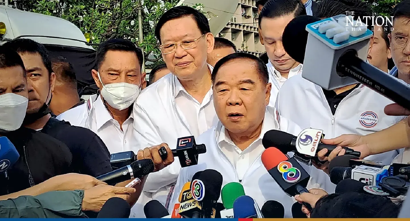 PPRP’s Bangkok ambitions limited to just 12 seats: Prawit