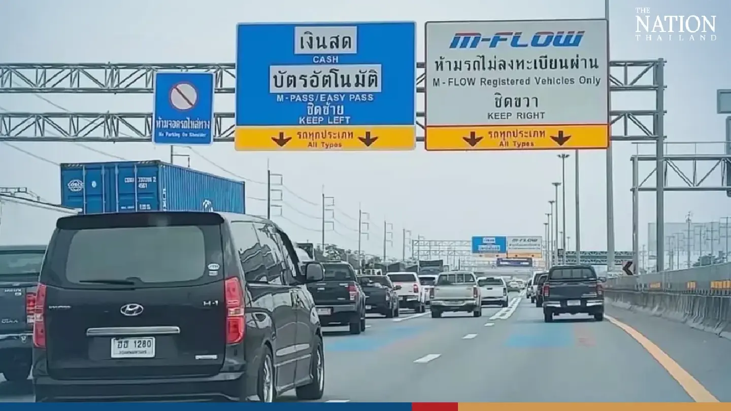 3 Bangkok expressways tollfree on Thursday, motorways free for Songkran