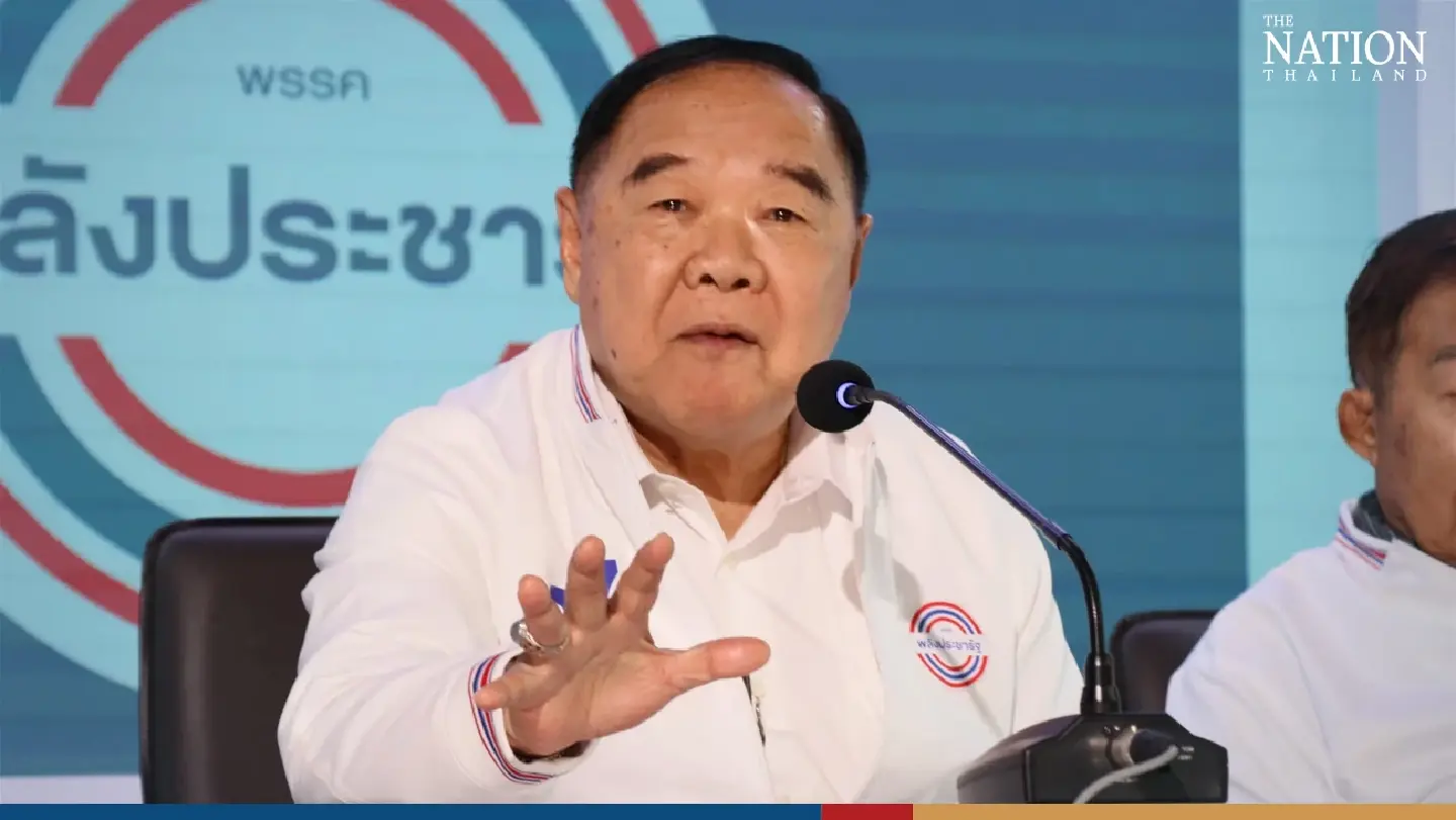 General Prawit promises massive infrastructure boost for vote-rich Northeast