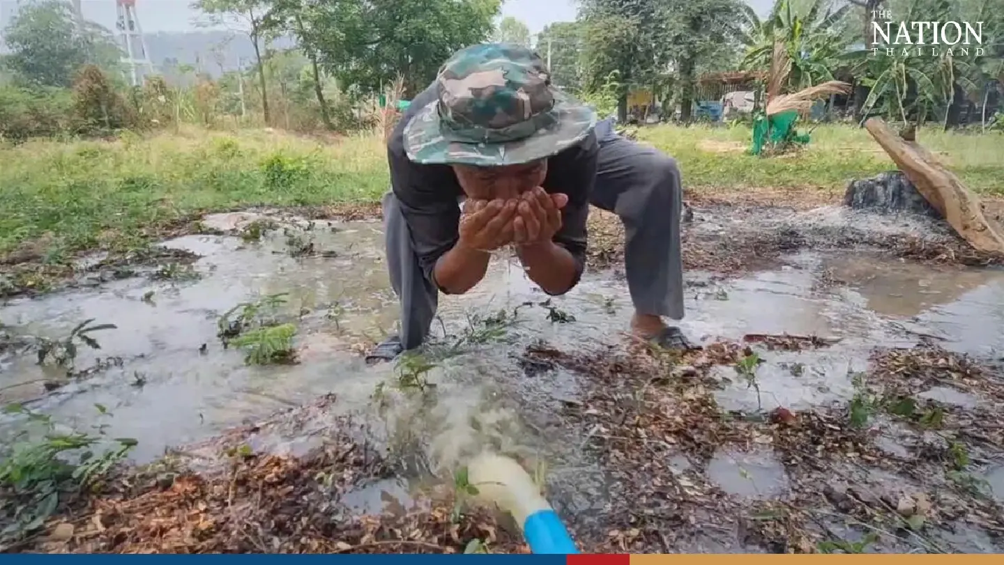 Perrier potential? Thai villagers drilling well hit mineral water motherload