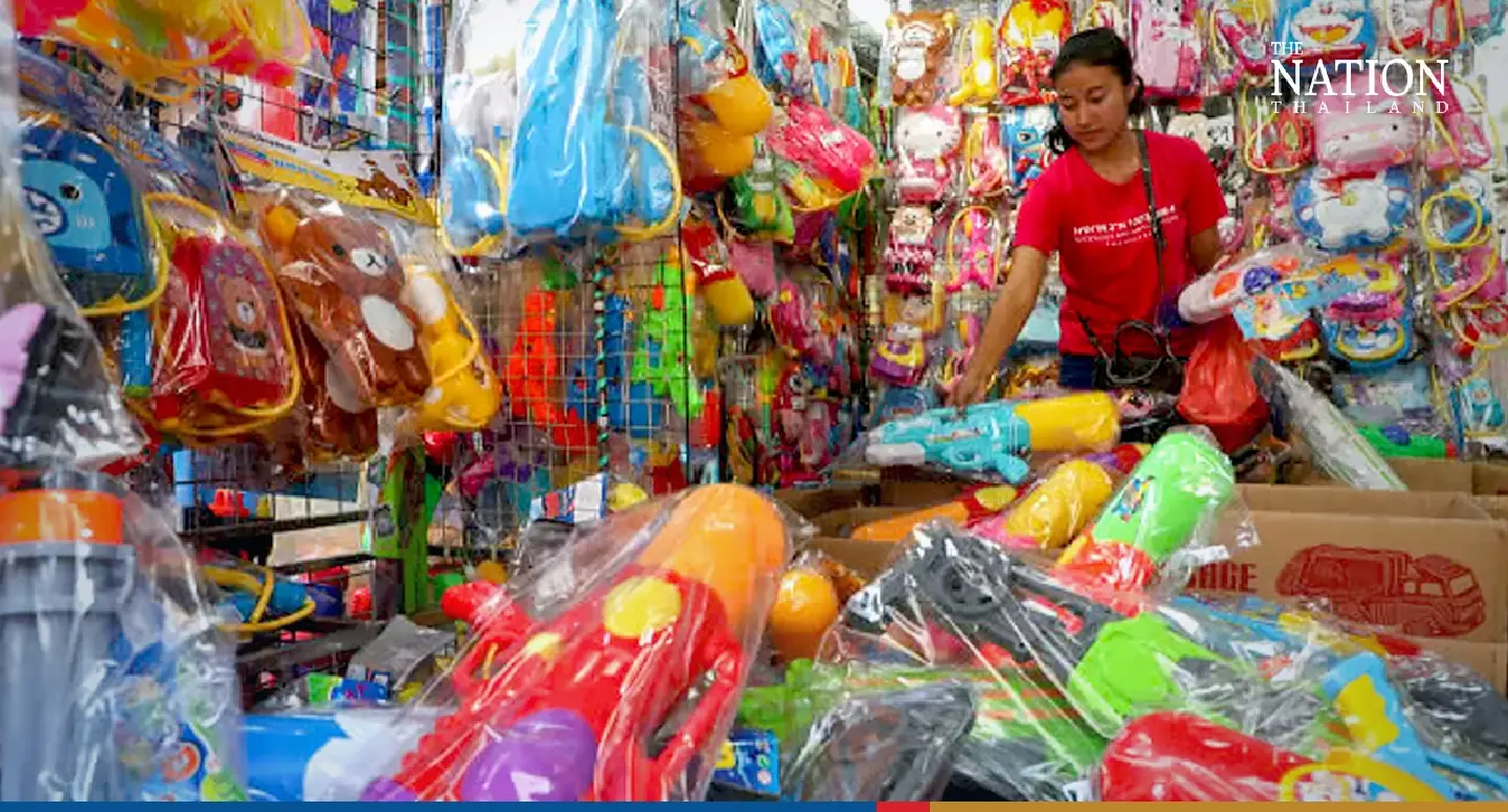 Water gun sales surging as Thais load up for first Songkran after lockdowns