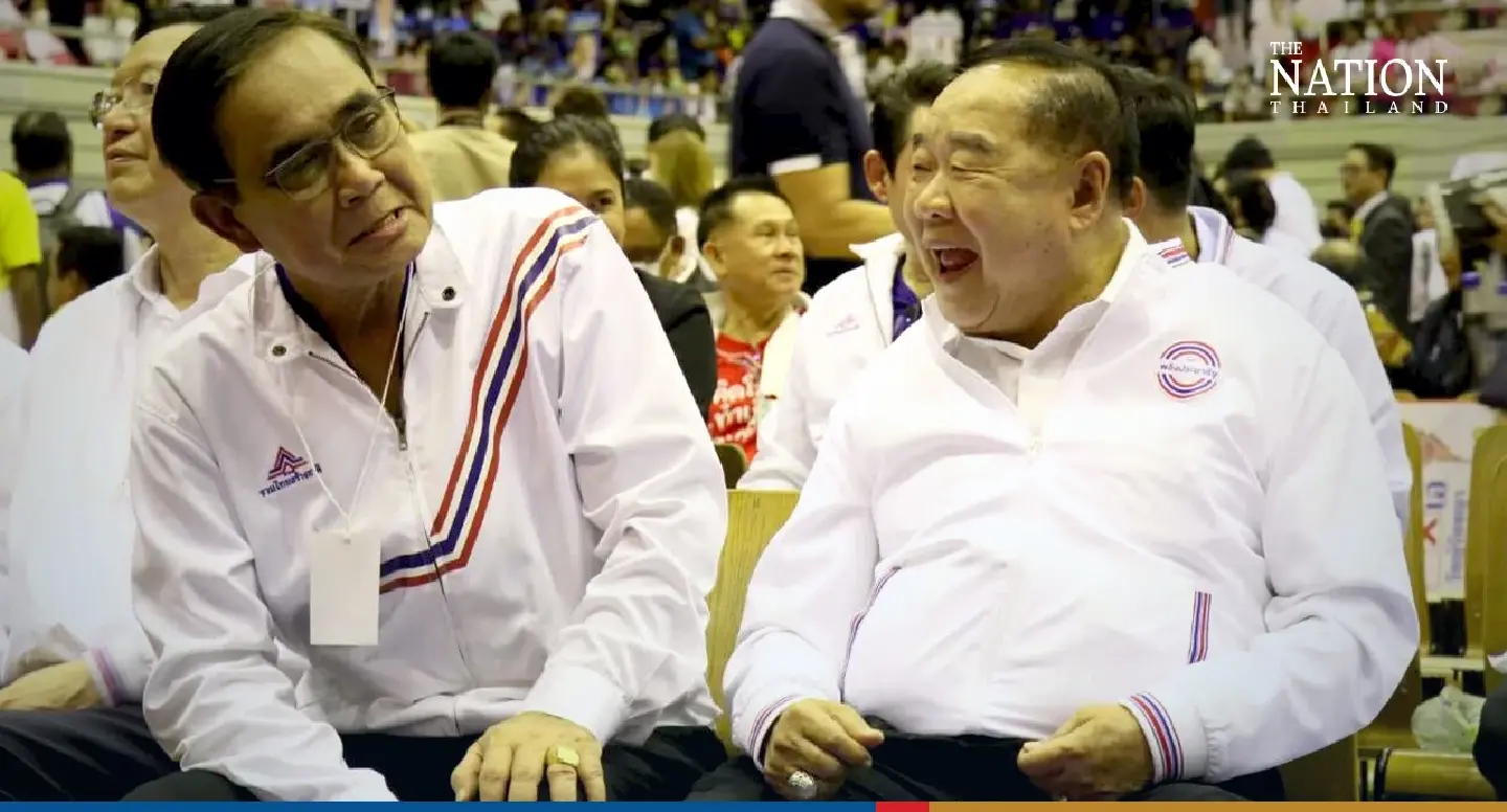 Prayut ‘still has close ties with rival Prawit’, challenges Thaksin to return to face justice Prayut ‘still has close ties with rival Prawit’, challenges Thaksin to return to face justice