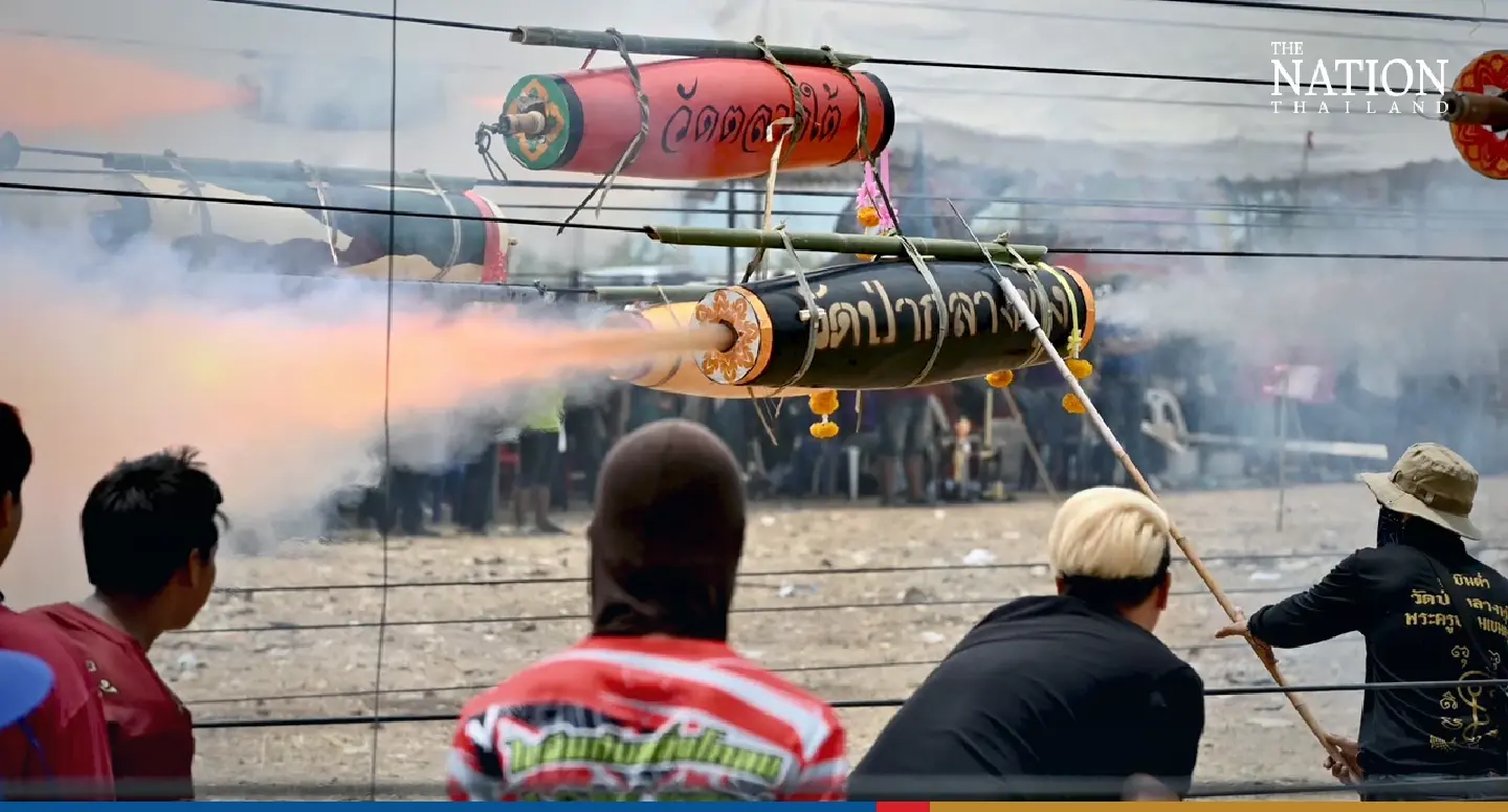 ‘Explosions’ in Pathum Thani as Mon groups compete for best guided missile