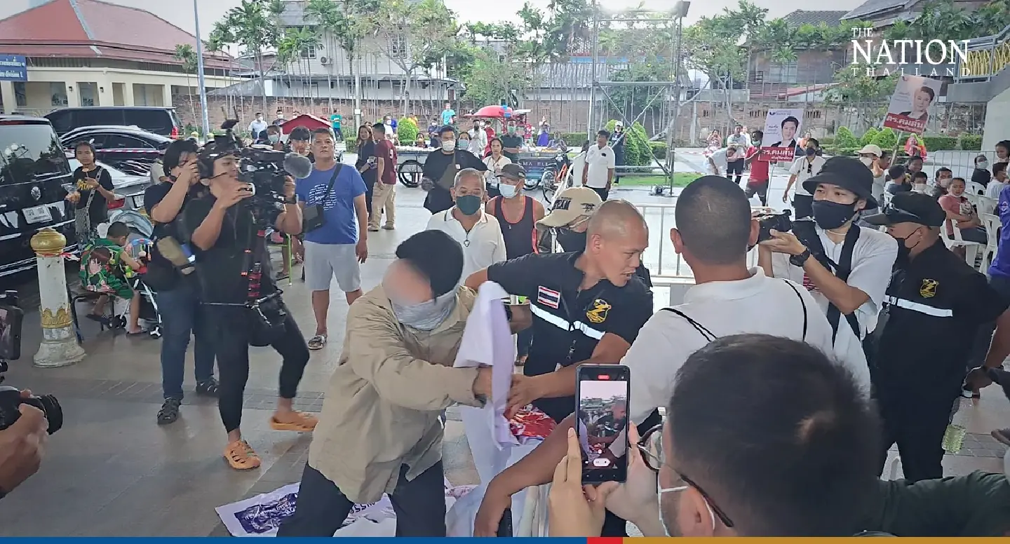 PPRP campaign hit by protesters demanding answers over lese majeste law