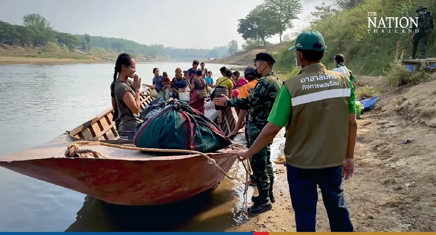 3,000 Myanmar evacuees ‘voluntarily’ repatriated after camps closed: Thai Army