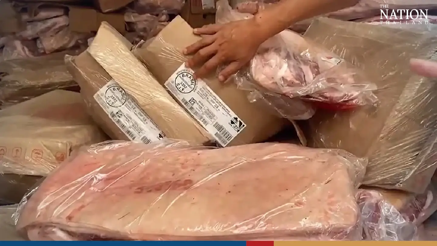 Cambodian caught smuggling truckload of Russian pork into Thailand