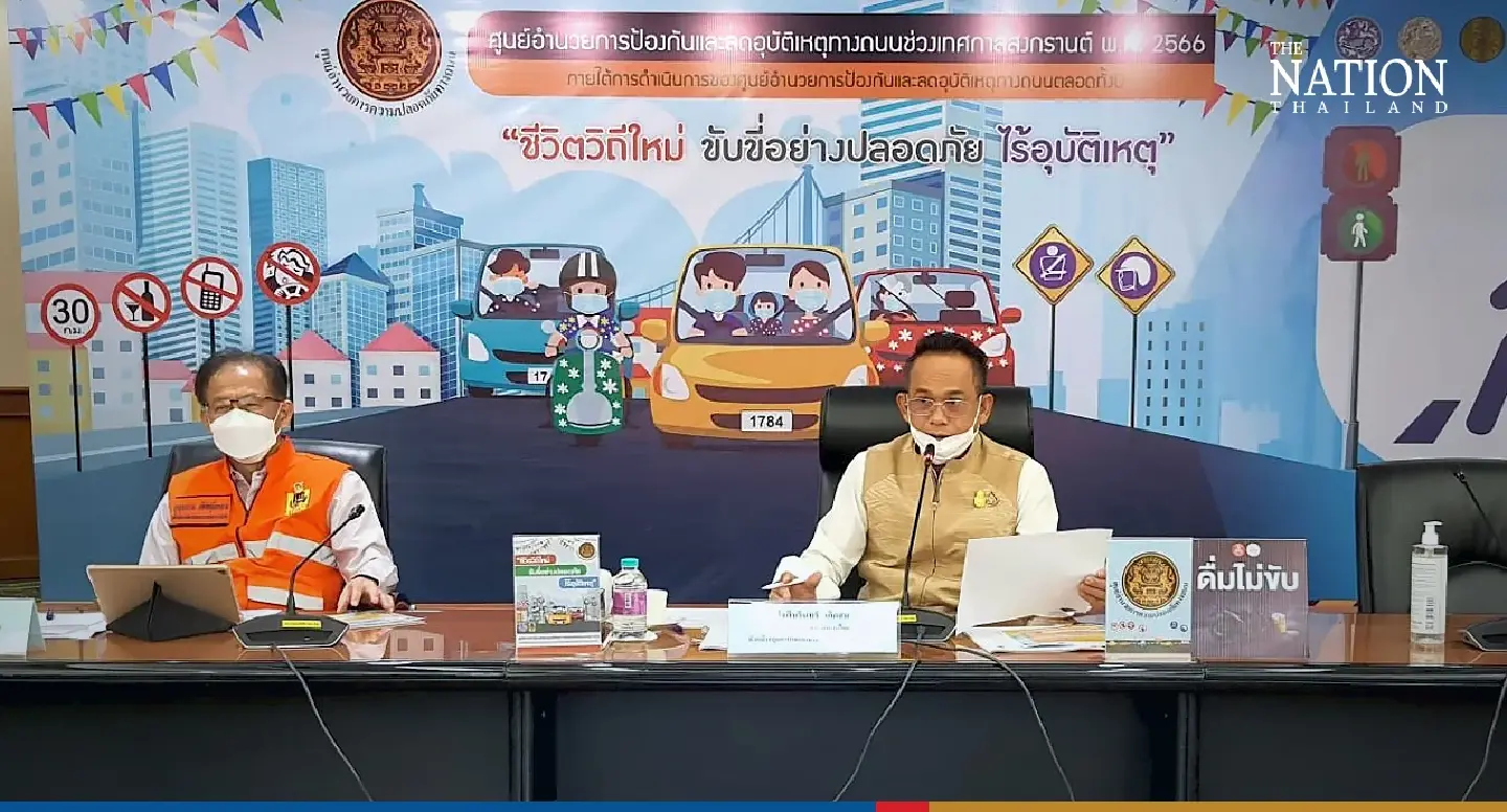 31 more people died from accidents on Thai roads accidents on Saturday