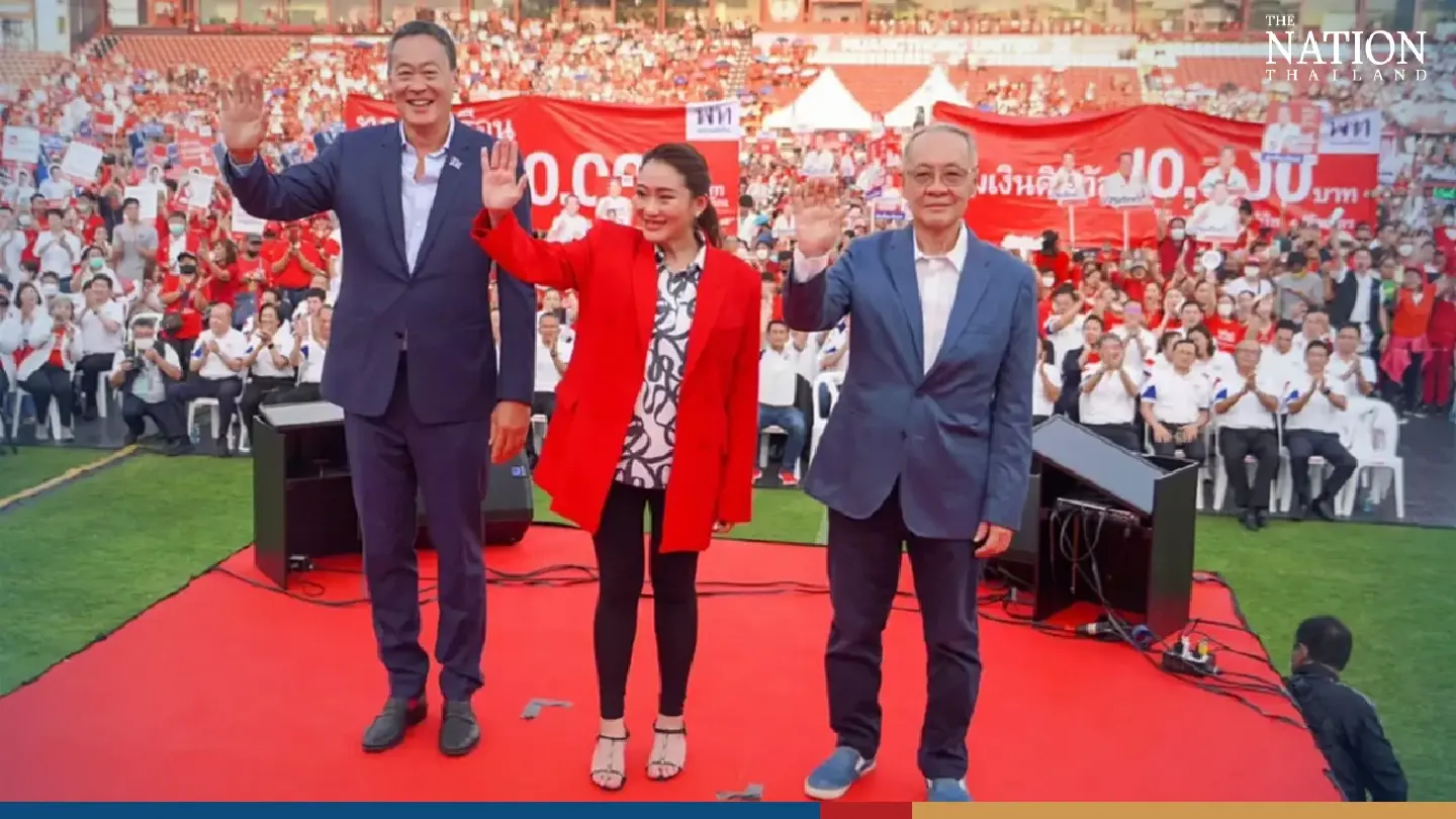 Pheu Thai vows to forge ‘People’s Constitution’, restore justice to society