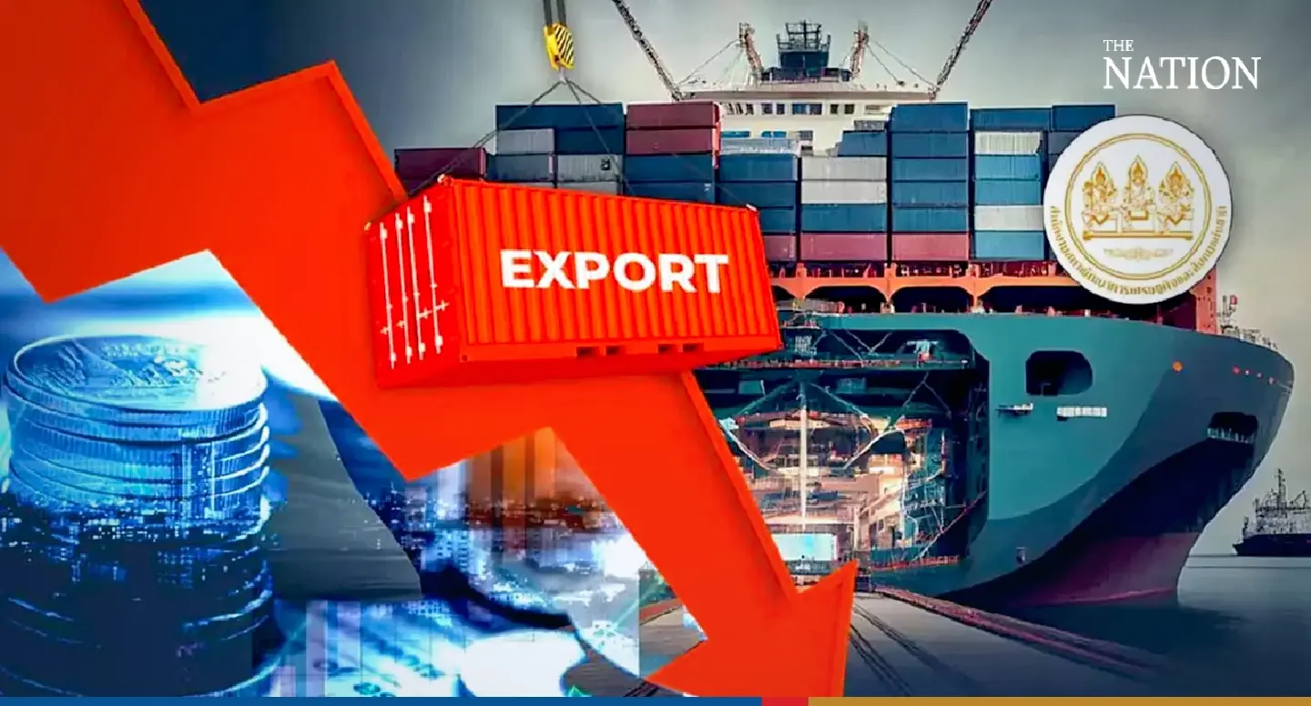 Projected slowdown in global economic growth could hurt Thai exports