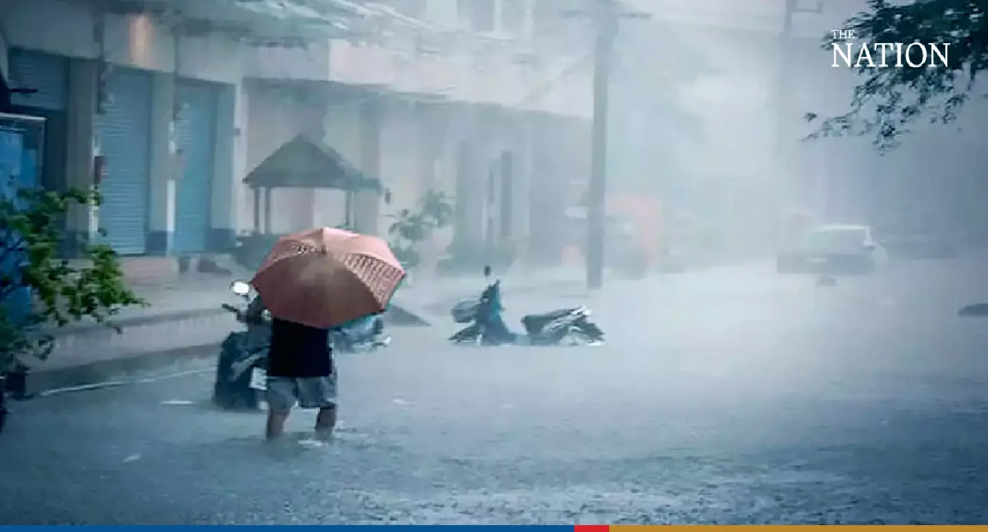Very wet, stormy week ahead for most of Thailand Very wet, stormy week ahead for most of Thailand