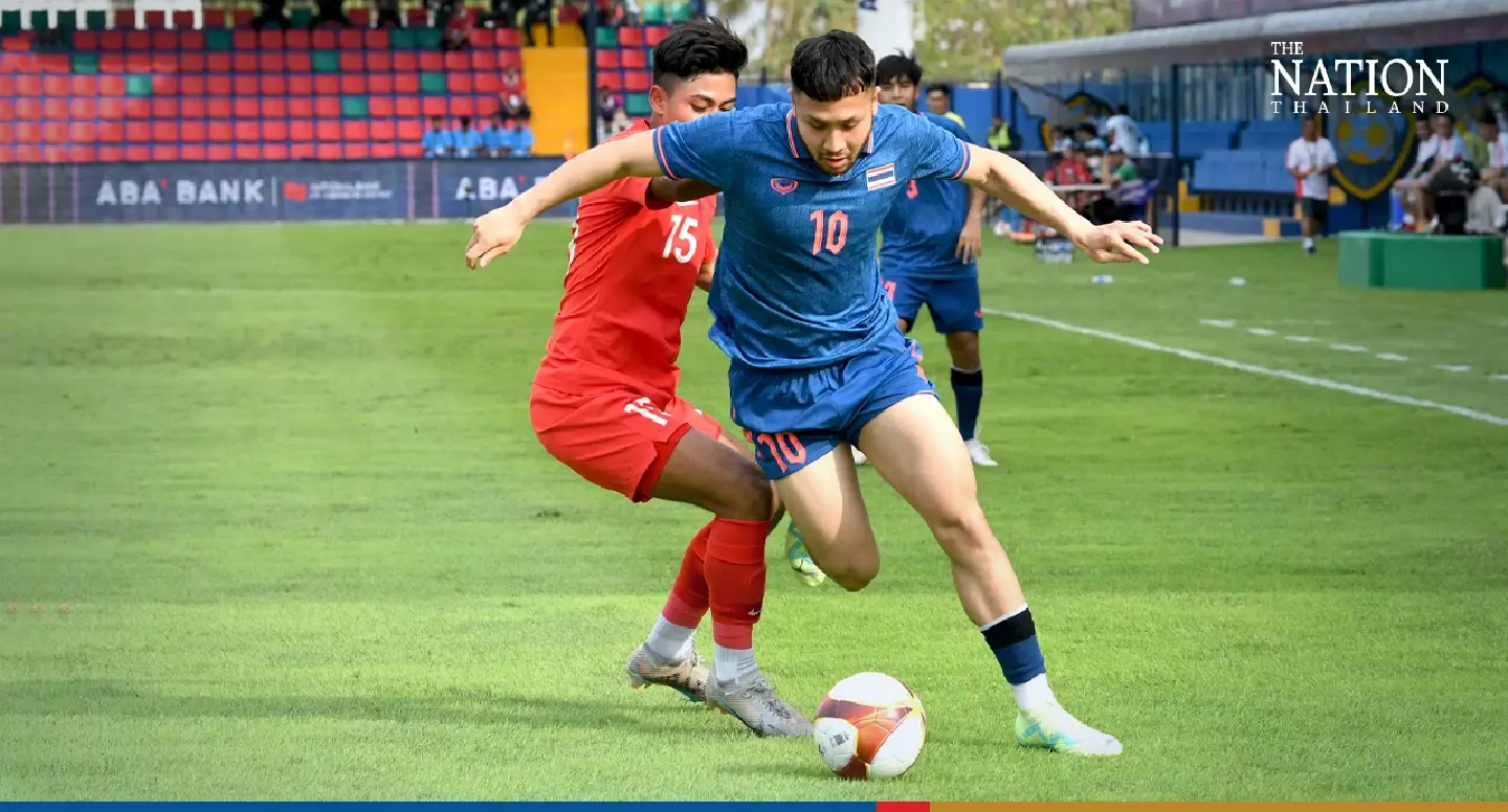 Thais triumphant in opening under-22s football match of SEA Games Thais triumphant in opening under-22s football match of SEA Games
