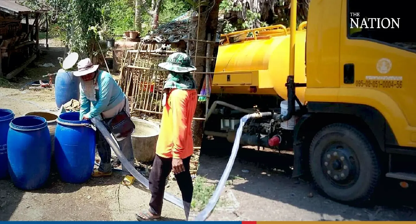 Thailand raises drought alarm as water trucks deployed for villages Thailand raises drought alarm as water trucks deployed for villages
