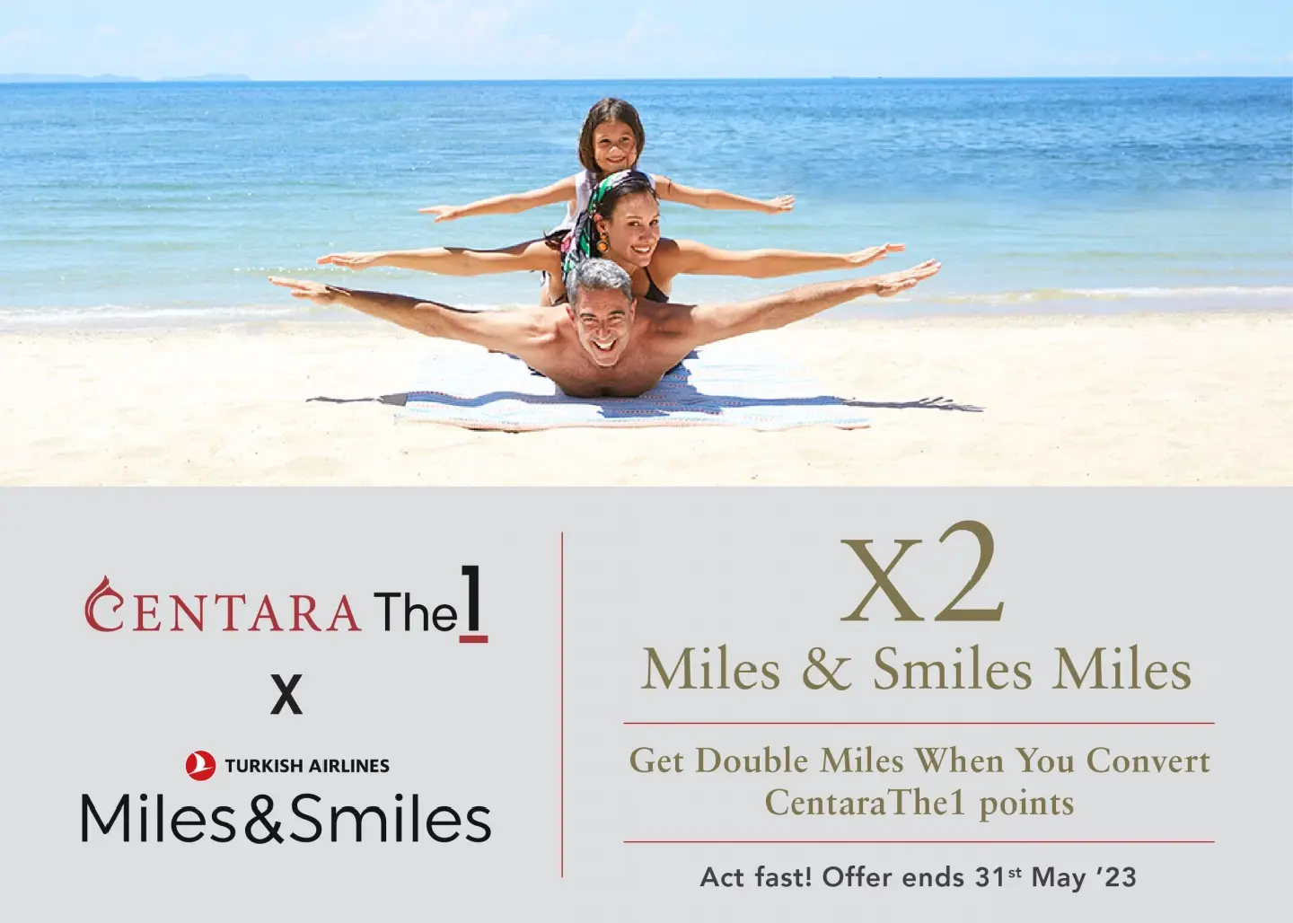 CentaraThe1 members earn double Turkish Airlines miles with points transfer offer