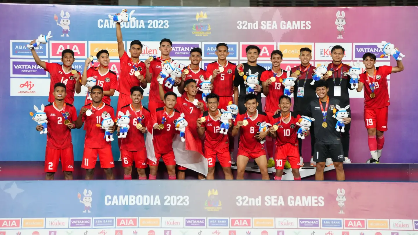 Indonesia wins first men's football gold at SEA Games in 32 years Indonesia wins first men's football gold at SEA Games in 32 years