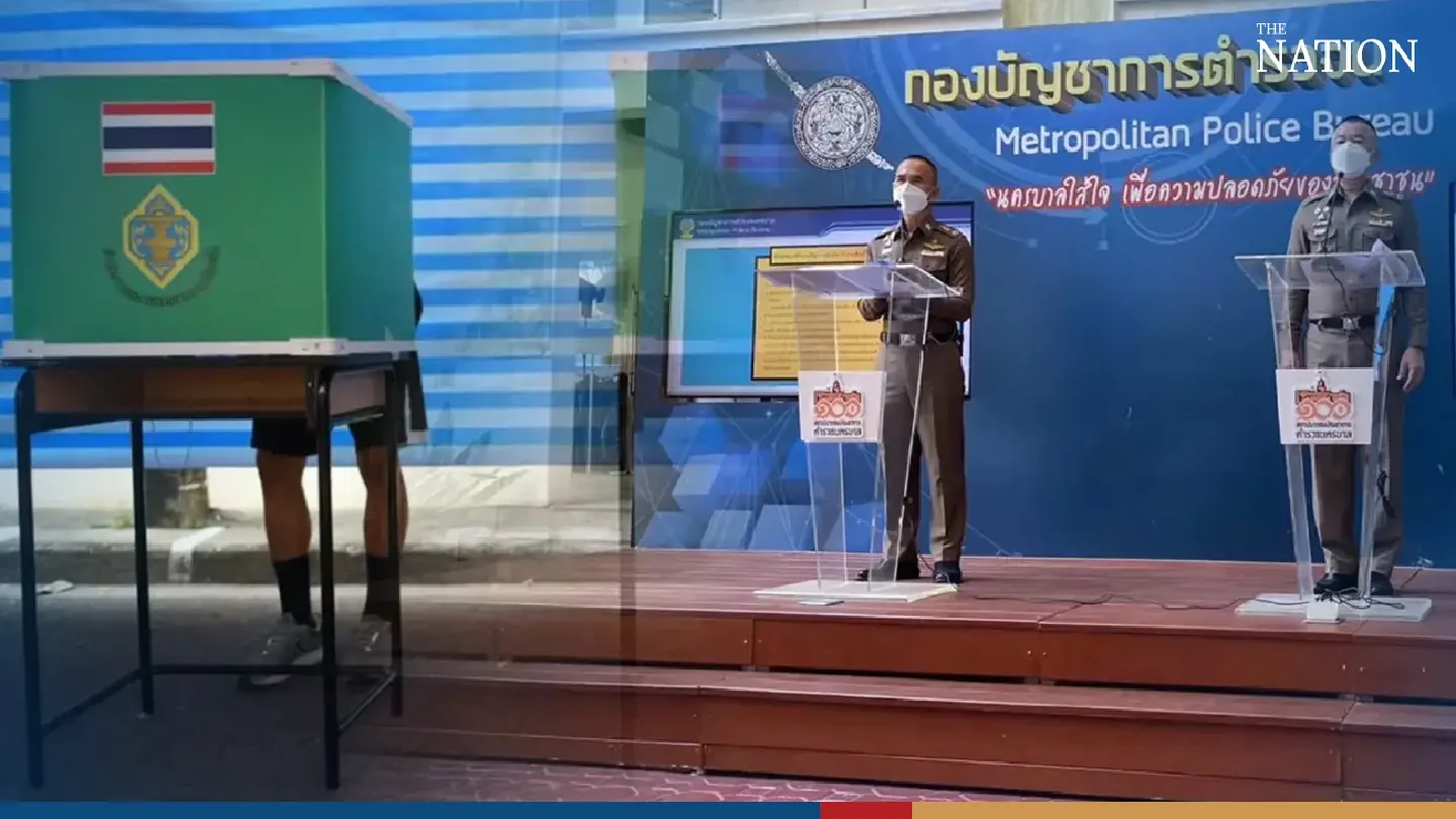 Almost 3,000 police on standby as Bangkok prepares for advance voting on Sunday Almost 3,000 police on standby as Bangkok prepares for advance voting on Sunday