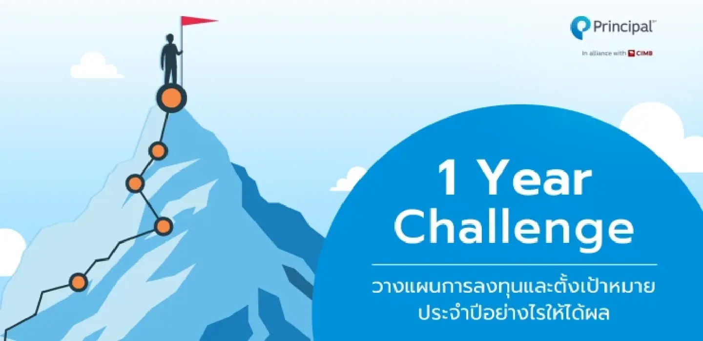 1 year challenge for investment plan and setting annual goal effectively