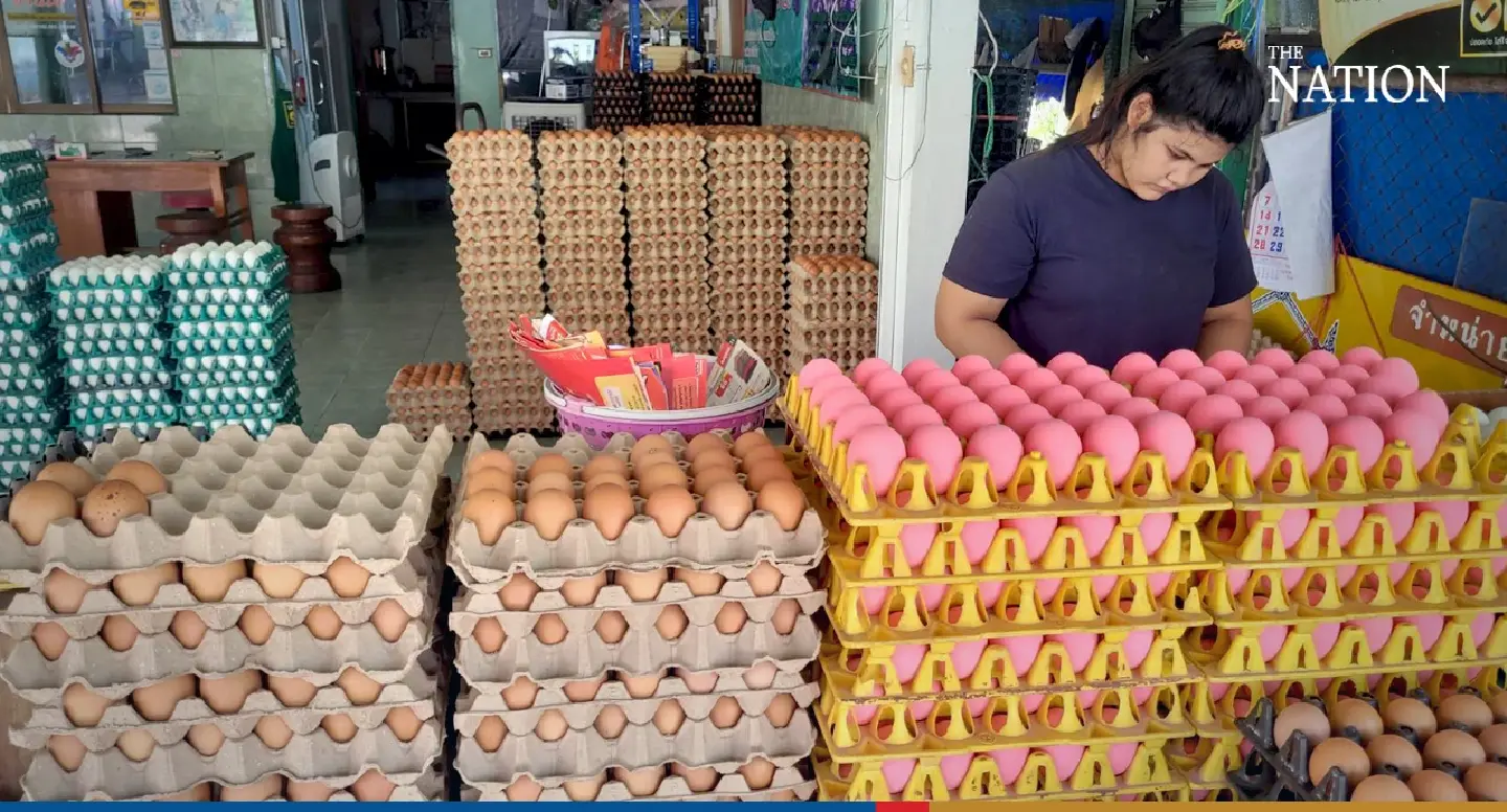 Phitsanulok locals stock up on eggs amid rising price and tight supplies
