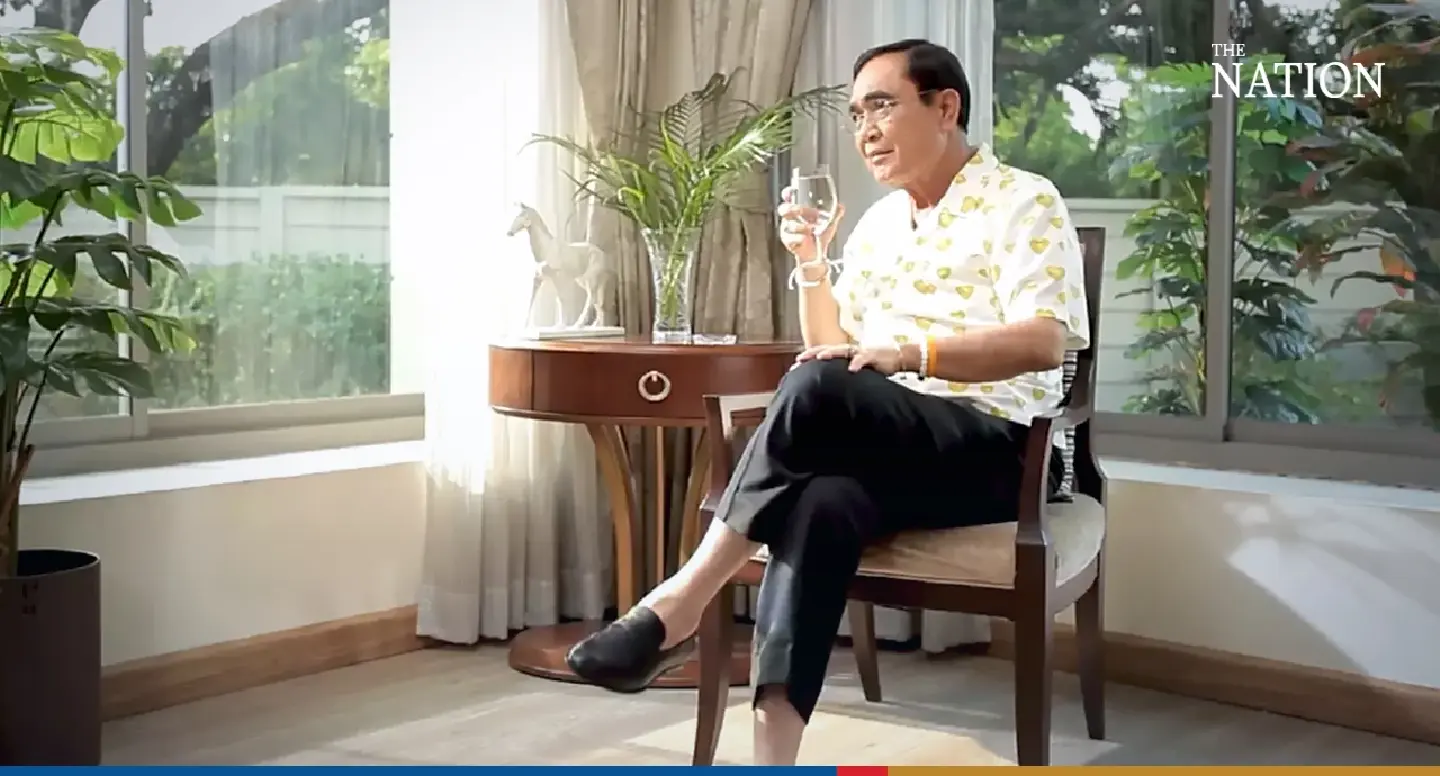 Prayut tries to soften his image, admits he’s was born to battle Prayut tries to soften his image, admits he’s was born to battle
