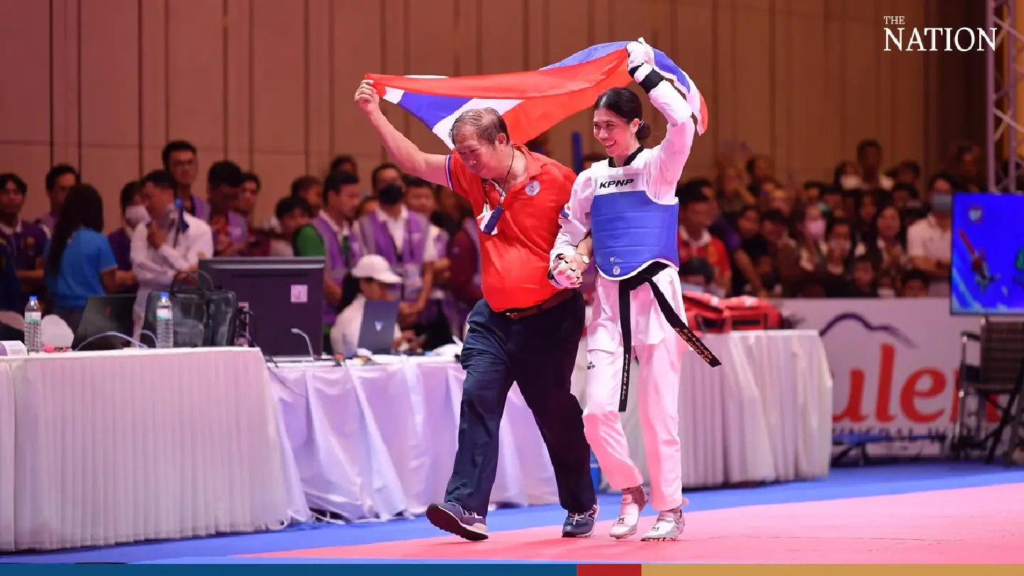 Olympic taekwondo champion "Panipak" claims fourth straight title at SEA Games Olympic taekwondo champion "Panipak" claims fourth straight title at SEA Games