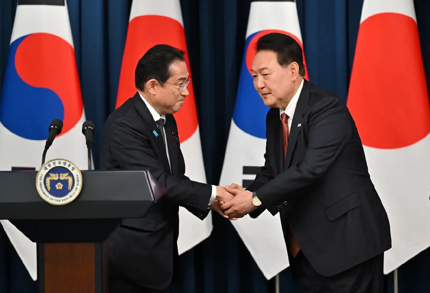 PM Kishida says his ‘heart aches’ but gives no apology for forced labour