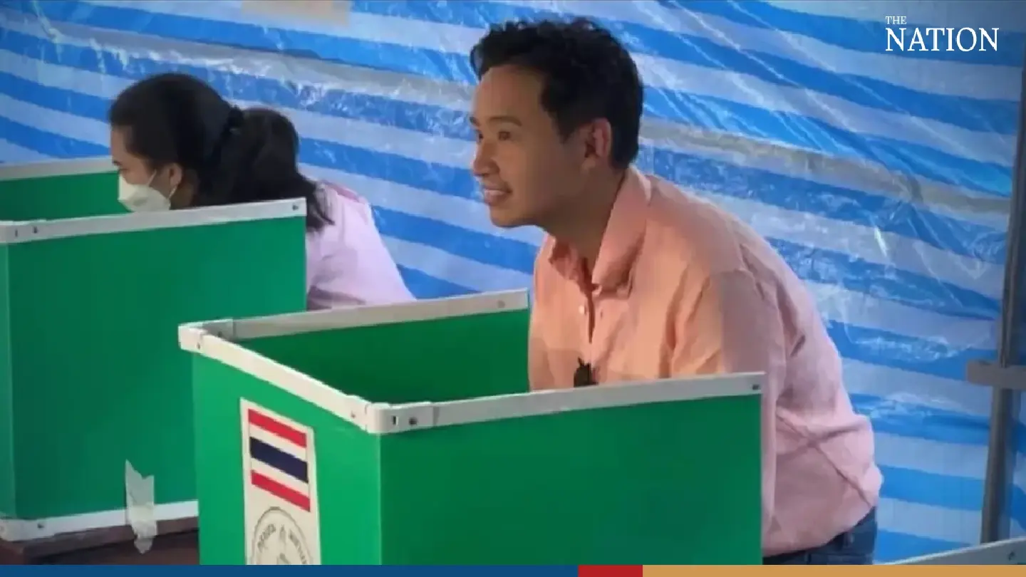 Pita in high spirits as he casts his ballot, calls on voters to come out in full force