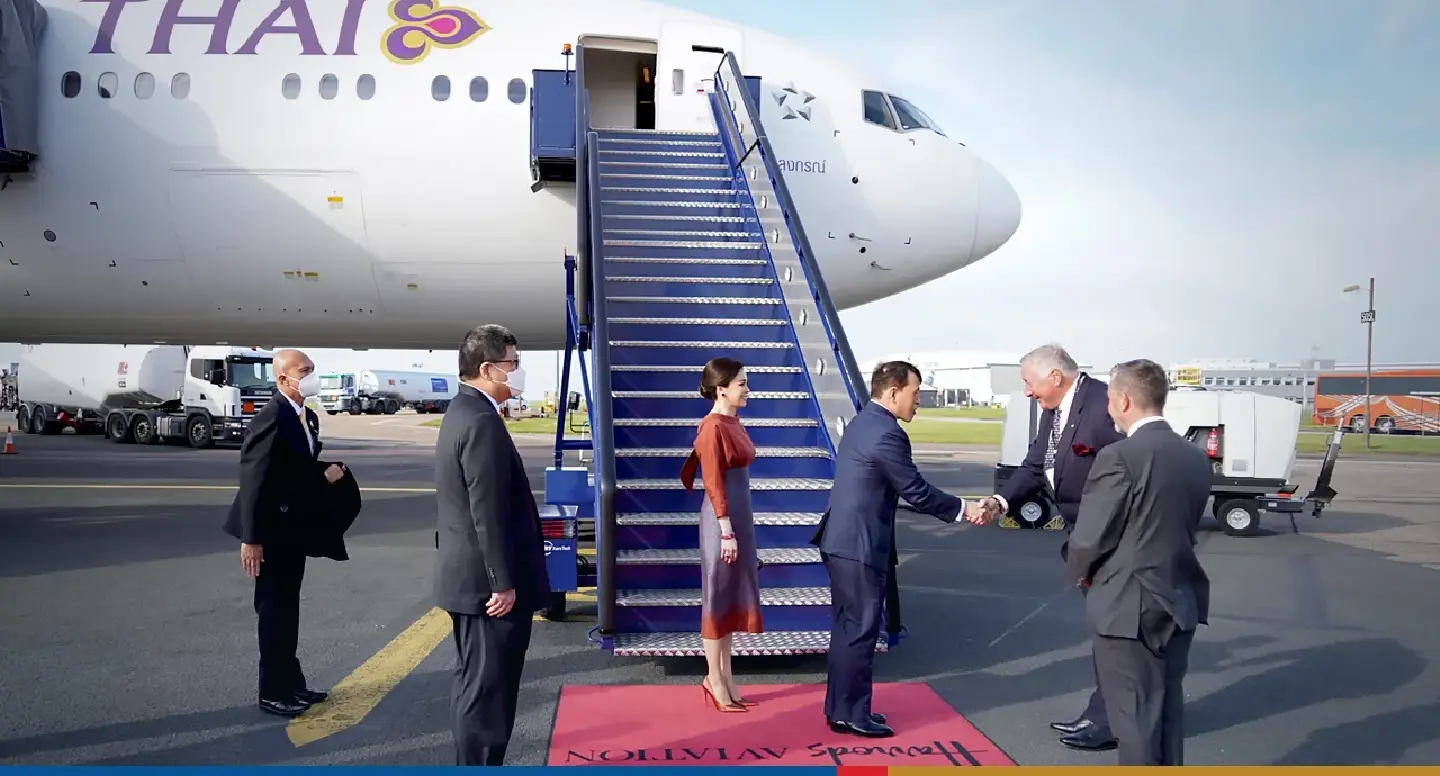 Their Majesties arrive in UK for coronation of King Charles III Their Majesties arrive in UK for coronation of King Charles III