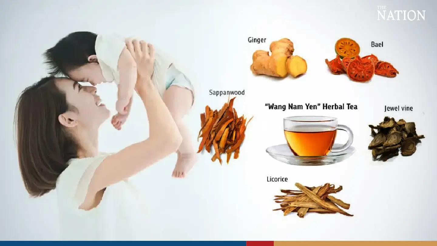 Thai Herbal Tea can stimulate lactation in mothers after childbirth