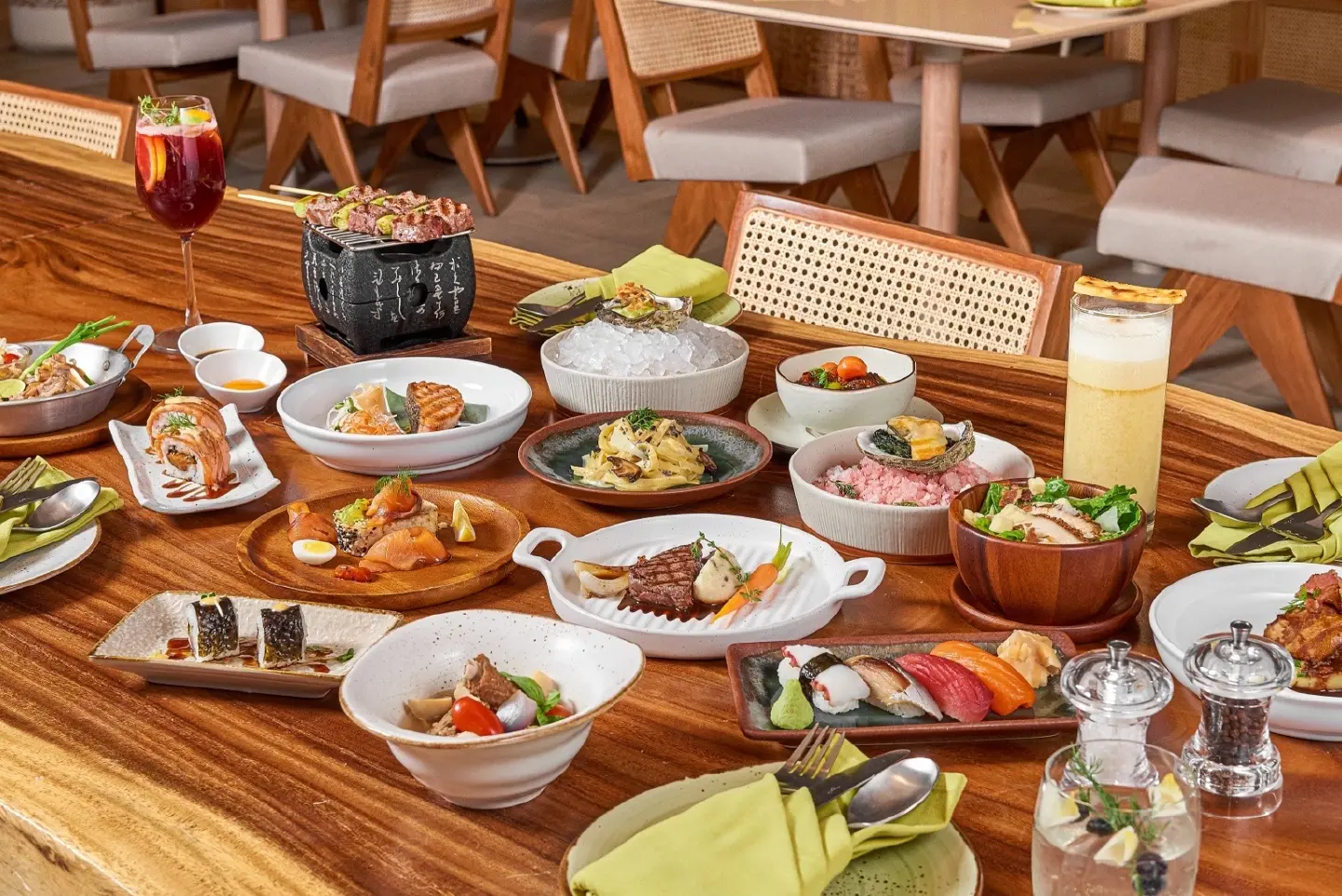 Centara Korat invites you to experience a new premium “ALL-YOU-CAN-EAT” a la carte buffet at “House of Kin KORAT” Centara Korat invites you to experience a new premium “ALL-YOU-CAN-EAT” a la carte buffet at “House of Kin KORAT”