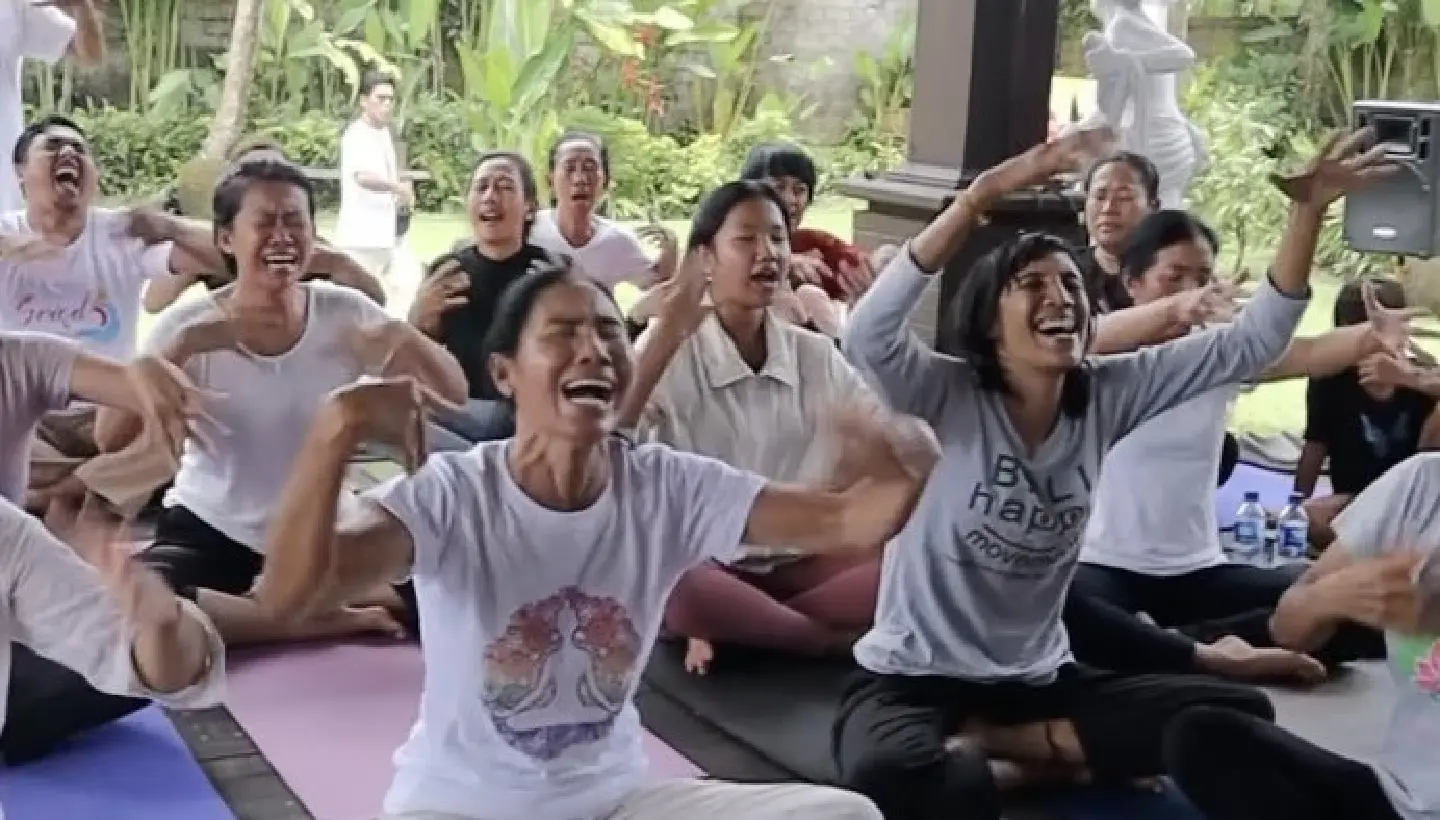Shout it out loud: These Indonesians scream to heal trauma