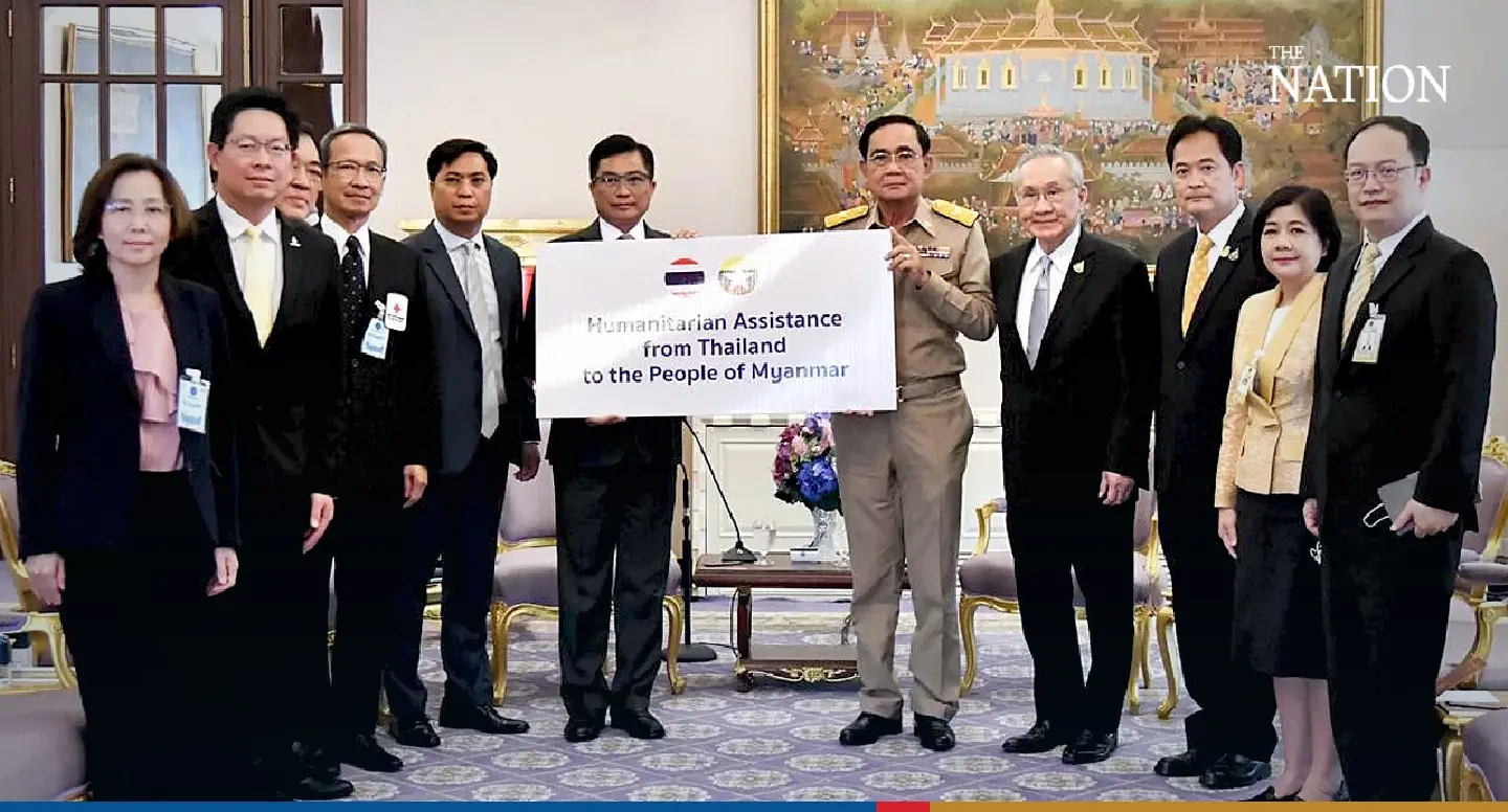 Prayut offers sympathy and aid to Cyclone Mocha victims in Myanmar Prayut offers sympathy and aid to Cyclone Mocha victims in Myanmar