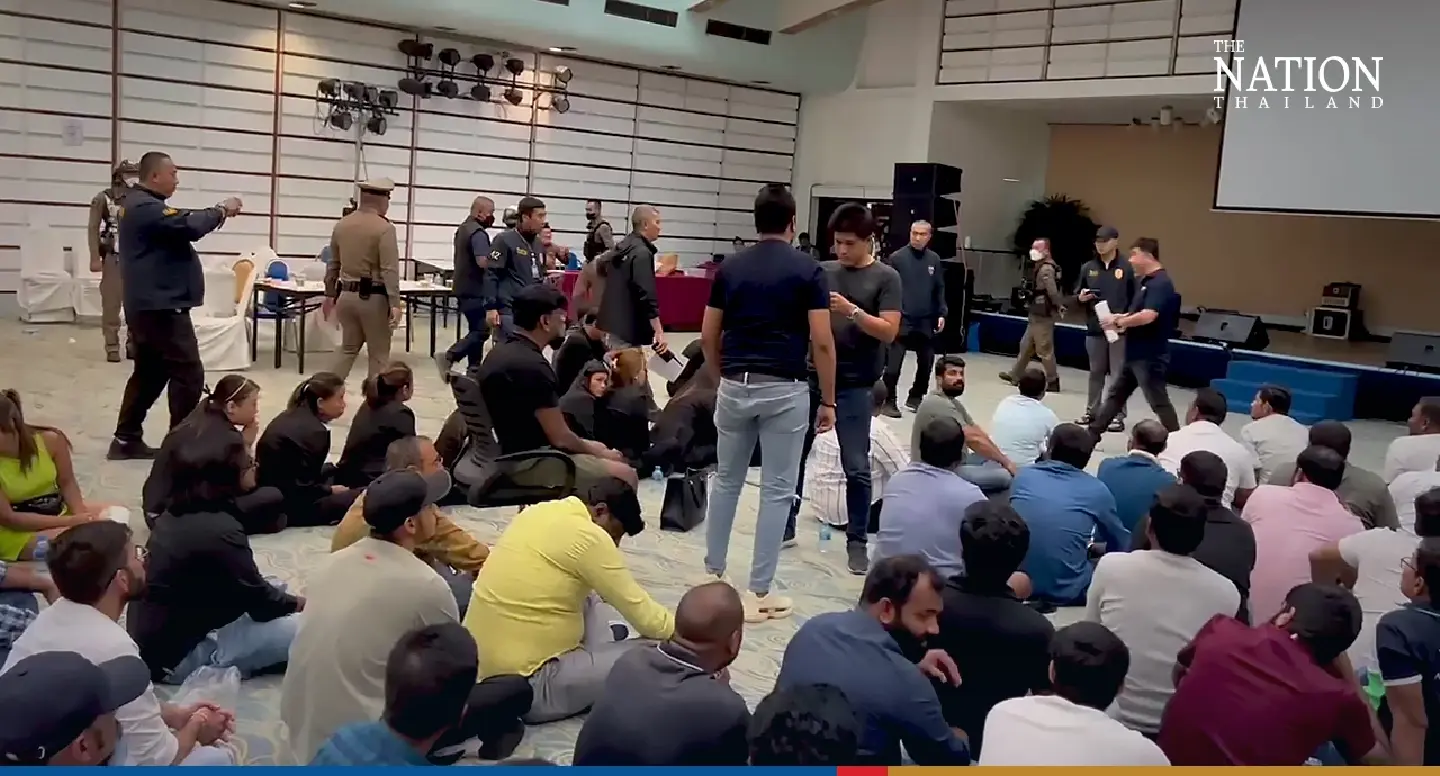 83 Indian tourists land in jail over gambling charges in Pattaya