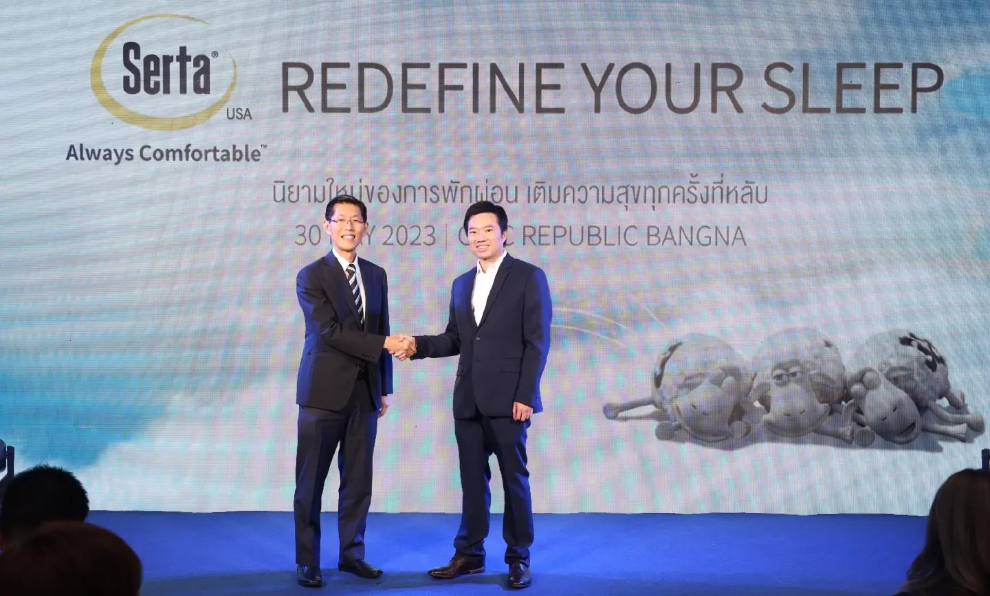 Serta® collaborates with Chic Republic to enter Thailand's premium mattress market while expanding its business in the CLMVT market