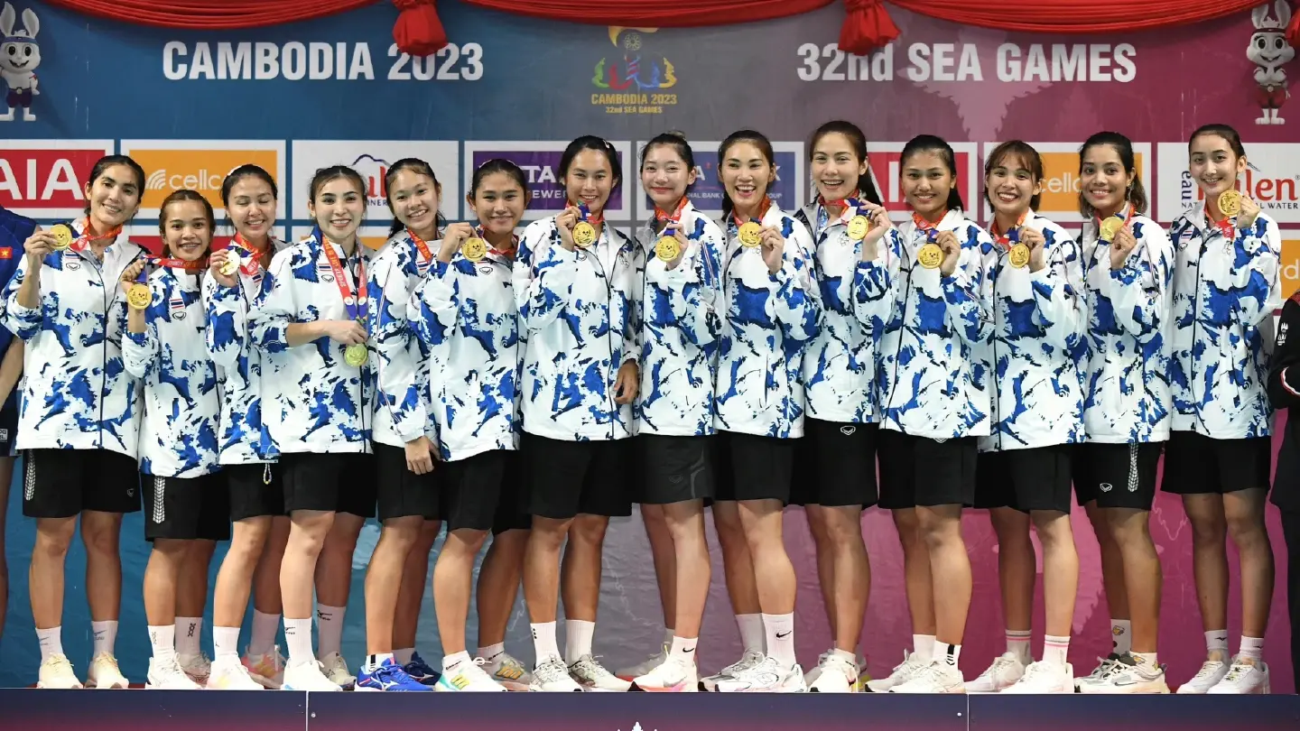 Thailand win 14th straight SEA Games women's volleyball title Thailand win 14th straight SEA Games women's volleyball title