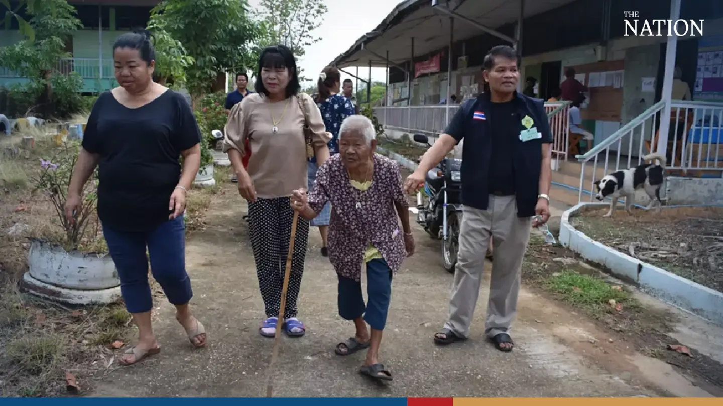 Age no problem: 109-year-old granny casts her vote in Uttaradit