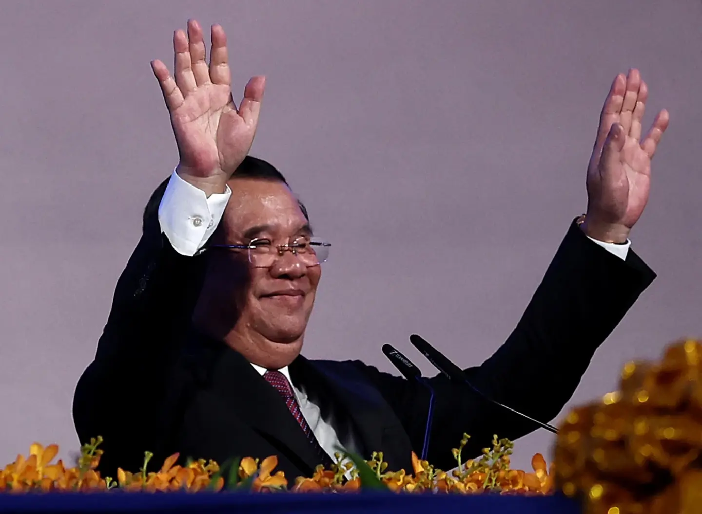 Cambodia PM warns of international election interference