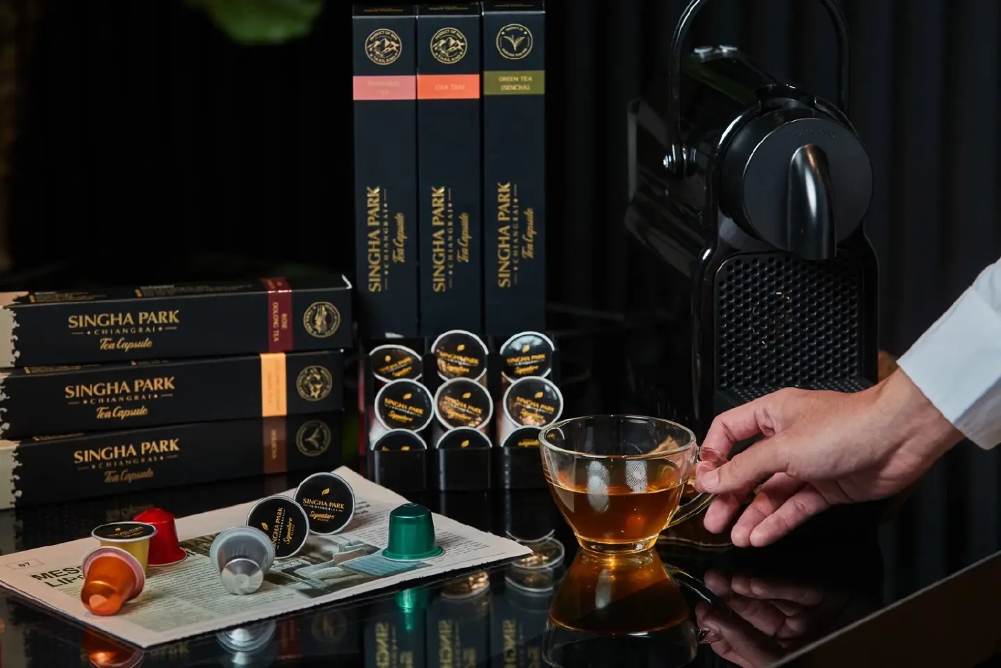 "Singha Park Chiang Rai" launches "Tea Capsules" with 6 quality tea flavors from 3 production sources