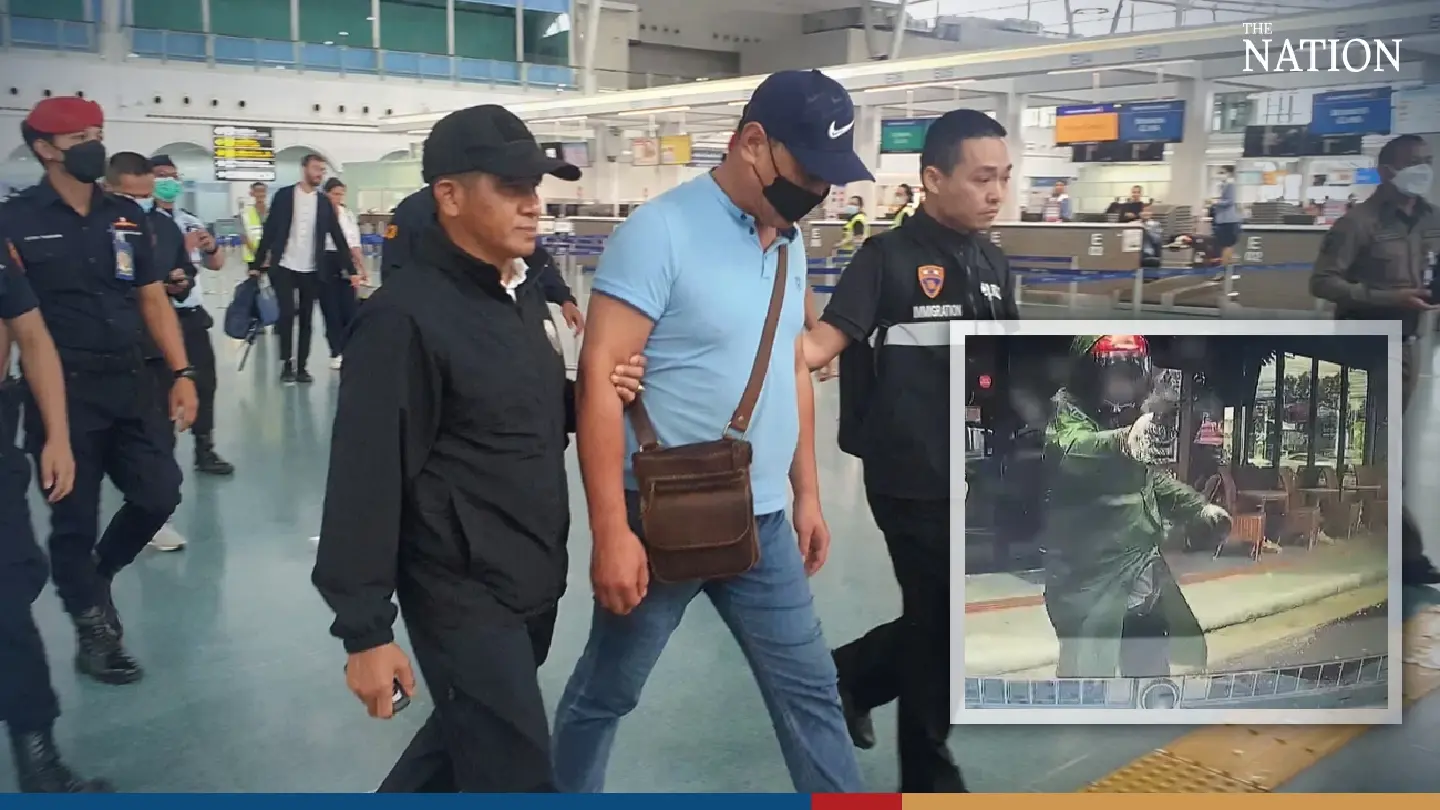 Kazakhstani suspect arrested for lunchtime shooting of Russian on Phuket