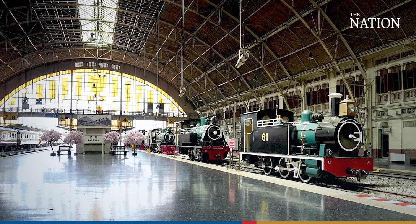 Historic Bangkok train station to exhibit 7 rare locomotives