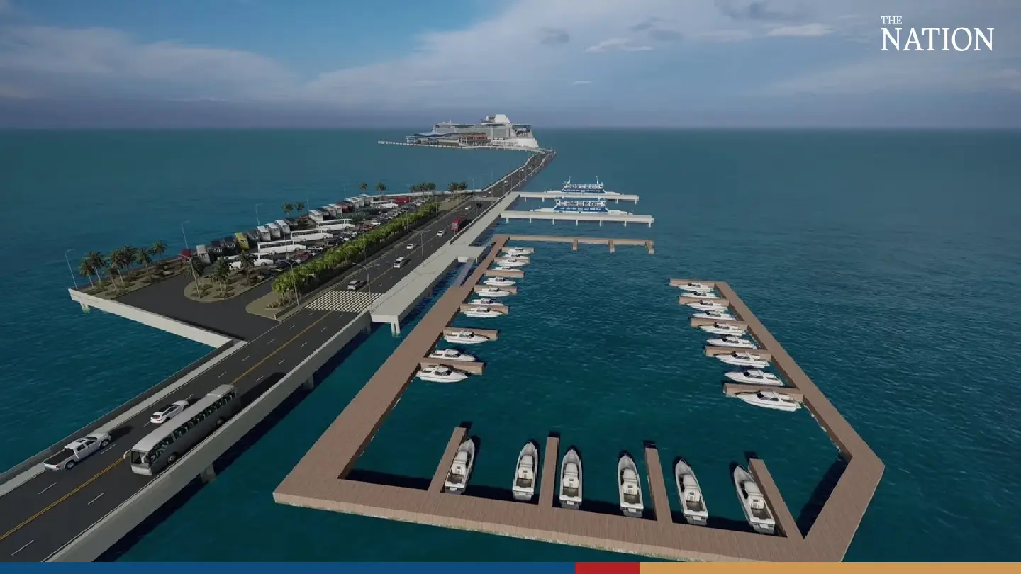Cruise ship terminal to be built in Pattaya for 7.4bn baht Cruise ship terminal to be built in Pattaya for 7.4bn baht