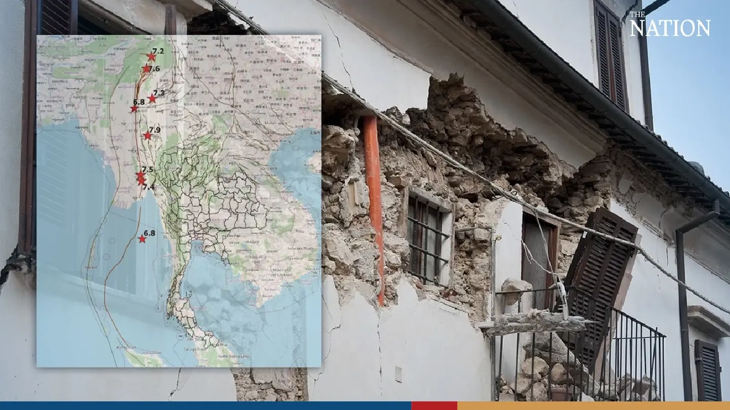 ‘No serious quake threat to Thailand’ from major Sagaing Fault in Myanmar