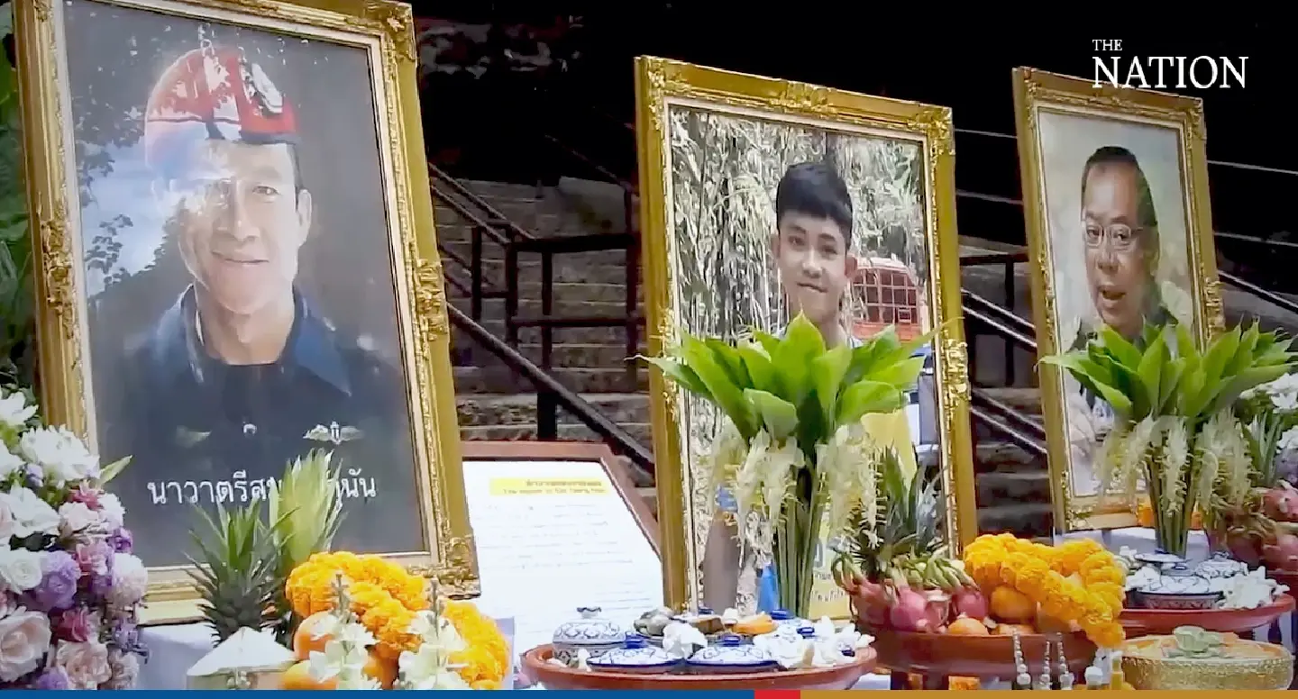 Ceremony at Tham Luang marks 5th anniversary of rescue mission